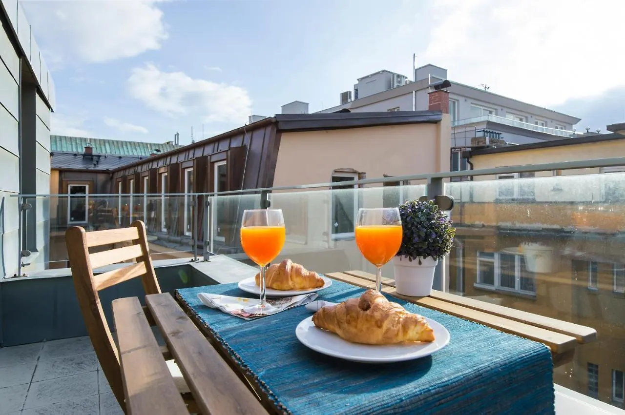 Modern Apartment Charvatova Prague Czech Republic